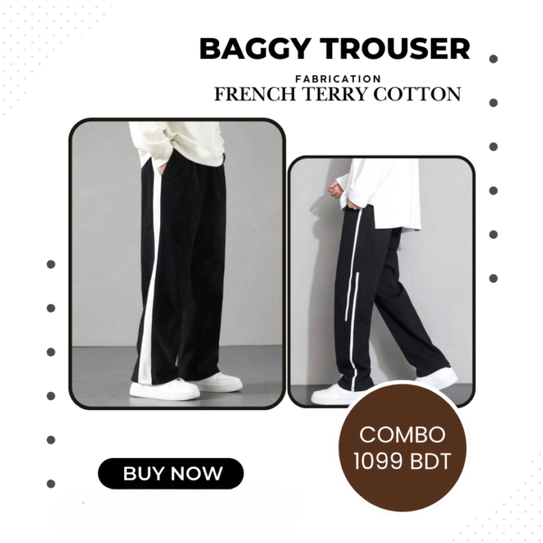 TRENDY BAGGY TROUSER COMBO