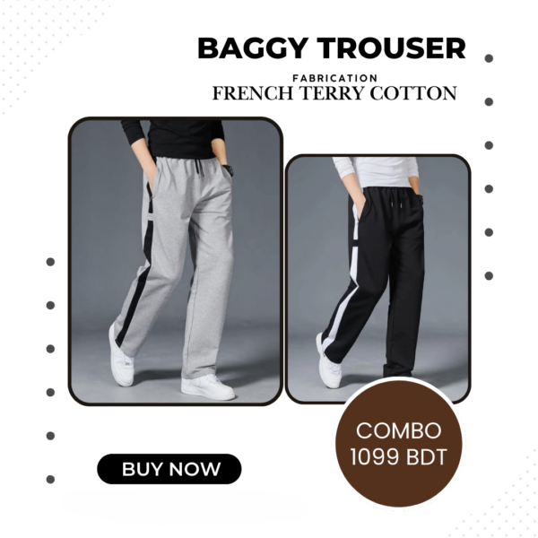 TRENDY BAGGY TROUSER COMBO